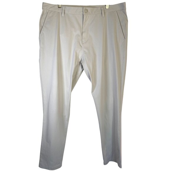 Rhone Men's Commuter Pant Classic Straight Leg‎ Khaki Tan Size 38 STYLE# 100036 - Picture 1 of 11